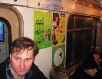 Publicidad en el metro